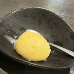 TOKYO焼肉ごぉ - 本日のシャーベット(ゆずシャーベット)