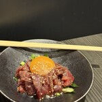 TOKYO焼肉ごぉ - 本日の新鮮刺し ユッケ