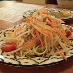 タイ食堂 バンガオ - 青パパイヤのスパイシーサラダ ソムタム