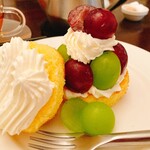 パルファン - ぶどうのショートケーキ