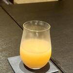 Restaurant Avant - 白桃のジュース