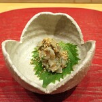 お料理 ちゃとら - オコゼの梅和え