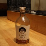 お料理 ちゃとら - 熟成焼酎「SLEEPY BEAR」、熊が寝るくらい良い香り。