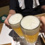 ぴかでり屋 - 後輩くんと、お疲れ様のカンペ〜(=^▽^)σ