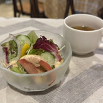 セリカ - サラダのドレッシングも手造り