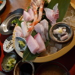 地魚料理 まるさん屋 - さしみ膳1500円