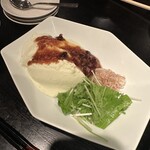 レストラン酢重正之 - すくい豆腐に醤油豆