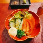 和風牛肉料理 まつもと - サラダ