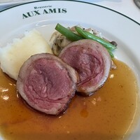 ブラッスリーオザミ 東京スカイツリータウン･ソラマチ店 - ニュージーランド産 仔羊鞍下肉のロースト ジュのソース