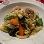 南海飯店 - 豚肉とキャベツと玉子炒め