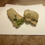 天ぷら やぐち - 万願寺とうがらし