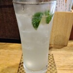 酒肴結 さかぐち - 生しぼりすだち酎ハイ