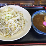 ラーメン金太郎 - 熊本　金太郎　野菜盛つけ麺小