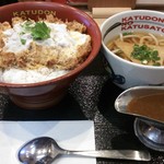 かつさと - カツ丼&うどんのランチにカレーをトッピング