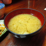 ちくりん - 味噌汁