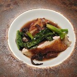 Ristorante SHIKAZAWA - ホロホロ鳥の一品　素材の良さを堪能しました完璧です。