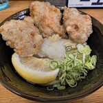 讃岐うどん えん家 - かしわ天ぶっかけ冷