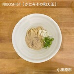 NIBOSHIST - かにみその和え玉（ハーフ）350円