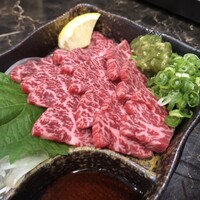 焼肉たまき - 黒毛和牛ハラミ刺し