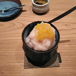 Bar わたなべ - もものフローズンダイキリ　甘さと氷の食感が楽しいです。