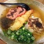 才谷家 - H.26.10.22.夜 特選才谷家餅入りうどん 1,360円