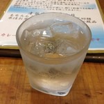 才谷家 - H.26.10.22.夜 黒霧島ロック 410円