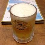 才谷家 - H.26.10.22.夜 キリン一番搾り(生)中 540円