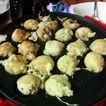 ナパーム - たこ焼き（作り途中）H26.10.23たこ焼き食べ放題イベント