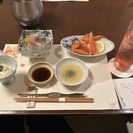 かにしげ - 渚5300円×4、ざくろ酢650円×2