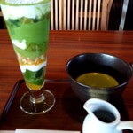 あいや - 極みパフェ＆抹茶。