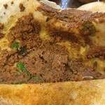 ニラー 南インド料理 京橋店 - スパイシーキーマ入りドーサが旨い！