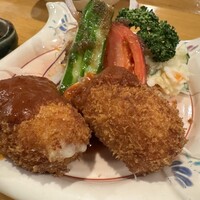 味処 高崎 - カニクリームコロッケ