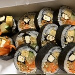 沈菜館 - 料理写真:クリームチーズキンパ