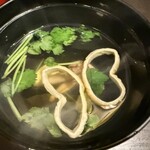 鰻禅 - 肝吸いもシンプルだが良い塩梅