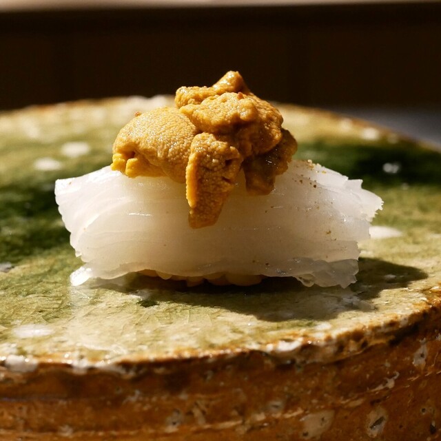 Sushi shizuku Nishitenma, Osaka, Japan