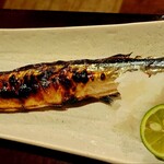 肴や - 秋刀魚の塩焼き～♪