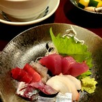 肴や - お造り盛合せ～♪