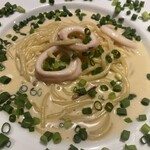 MiKiya's　ぐりぐり - 塩辛とクリームチーズのアップ
