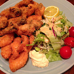 新生丸 - フライ盛り合わせです。