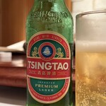 中国飯店 富麗華 - ドリンク(青島ビール)