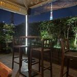 中国飯店 富麗華 - 内観(四階テラス)