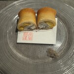 レンゲ - 穴子とうもろこしの春巻き！！　パリパリ♪