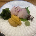 小西鮨 - 雲丹は当日朝取れ新鮮