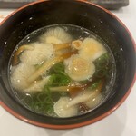 小西鮨 - あら汁