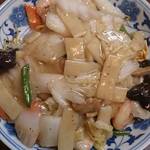 晩翠 - エビ焼きそば