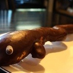 雑魚寝館 - うなぎのパン。　売ってません。ｗ　お客さんの差し入れ。