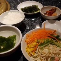 草の家 赤坂店 - ランチ付け合せ