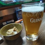 味の蔵どんつく - ノンアルコールビールとお通し