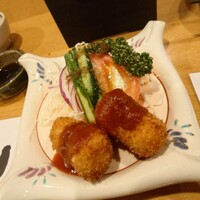 味処 高崎 - カニクリームコロッケ