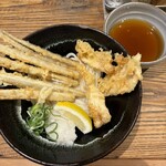 筑後うどん まがり - 冷鶏ごぼう